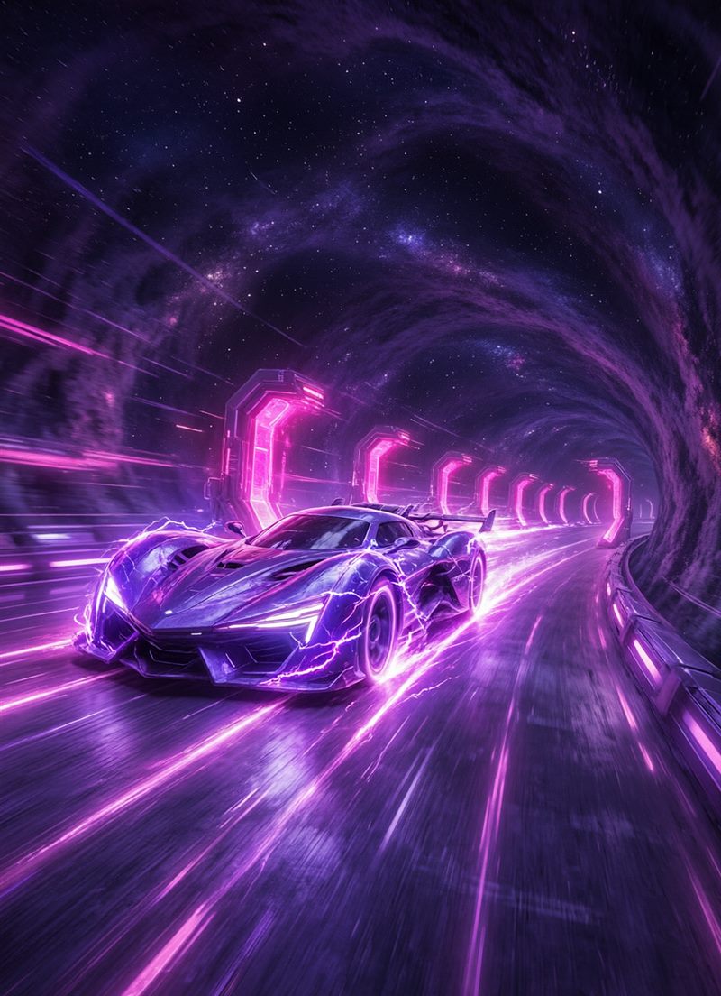 万向娱乐星轨极速科幻竞速游戏